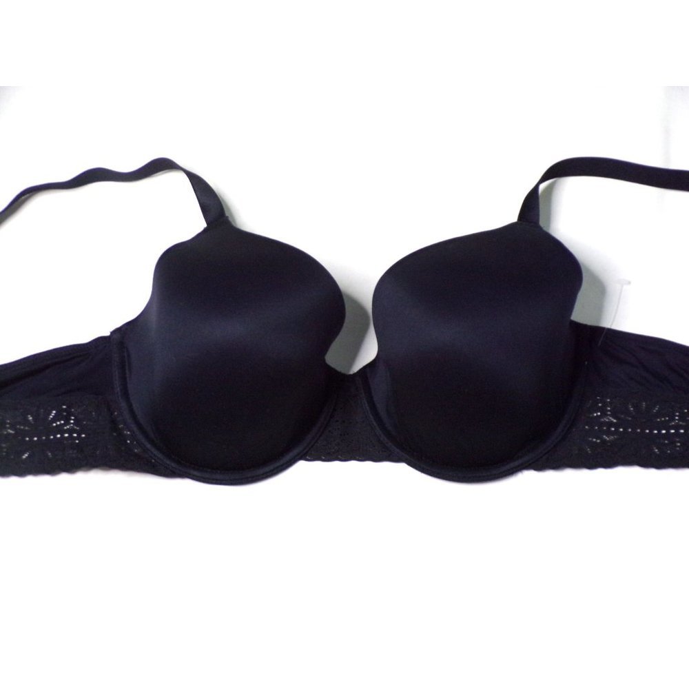 b.tempt'd by WACOAL Future Foundation T-Shirt Seamless Underwire Bra Black 40C - Picture 5 of 8